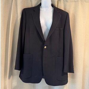 GIVENCHY Gentleman Paris‎ by Bradford Chicago Black Blazer Jacket